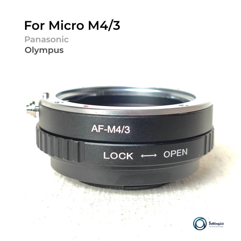 Af-M4/3 Adapter for MA Minolta lens to panasonic Olympus) micro 4/3 M4/3 Express Delivery