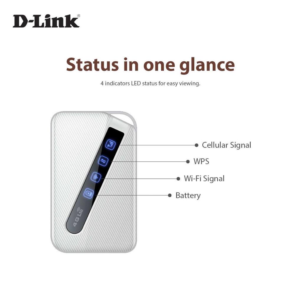 DWR-930M 4G/LTE Pocket Wi-Fi ใส่ซิม พกพาได้ทุกที่