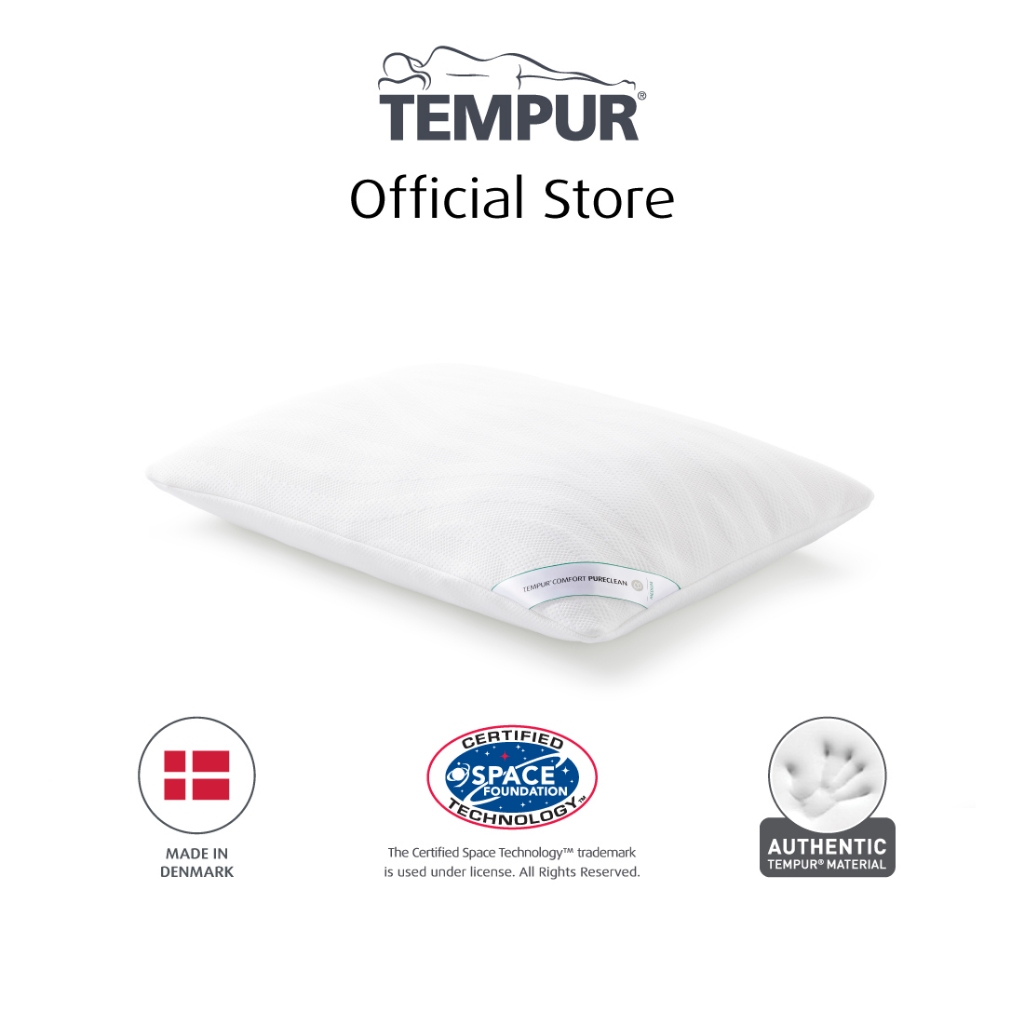 TEMPUR® Comfort PureClean™ Pillow Medium