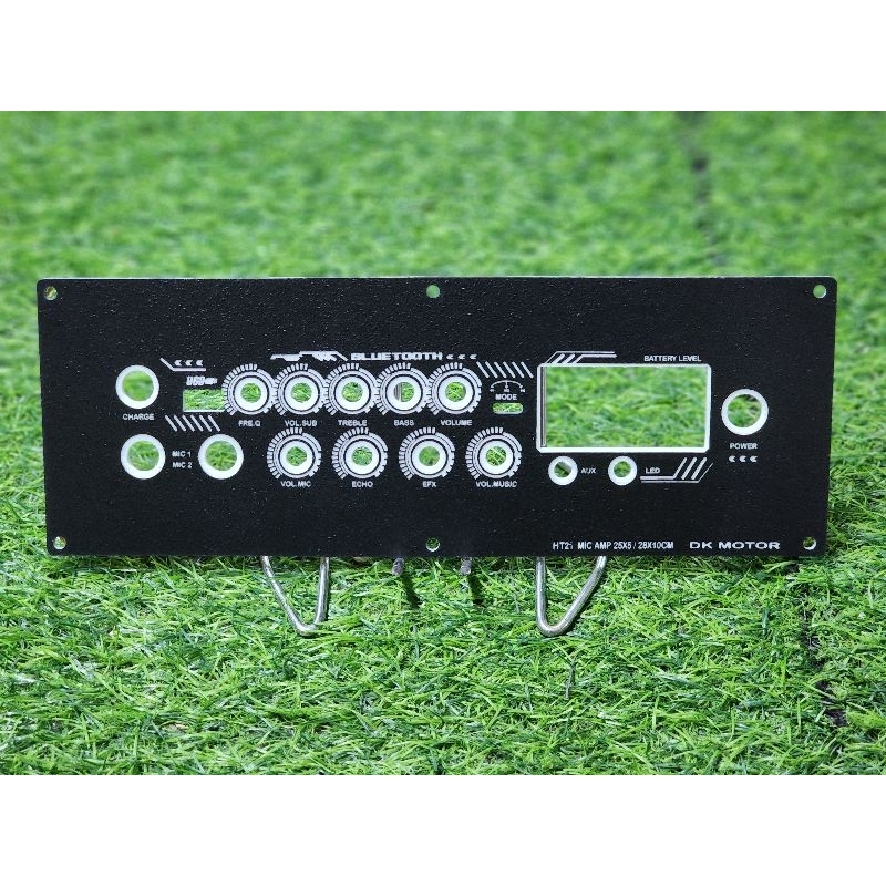 แผ่นเพลท รุ่น ZK-HT21 +ไมค์AMP อะคริลิค ตู้บลูทูธ DIY ใส่ไฟได้ วัดแบตดิจิตอล เพลทตู้ลำโพง รุ่นHT21+ไมค์AMP HT21 3Gใส่ได้