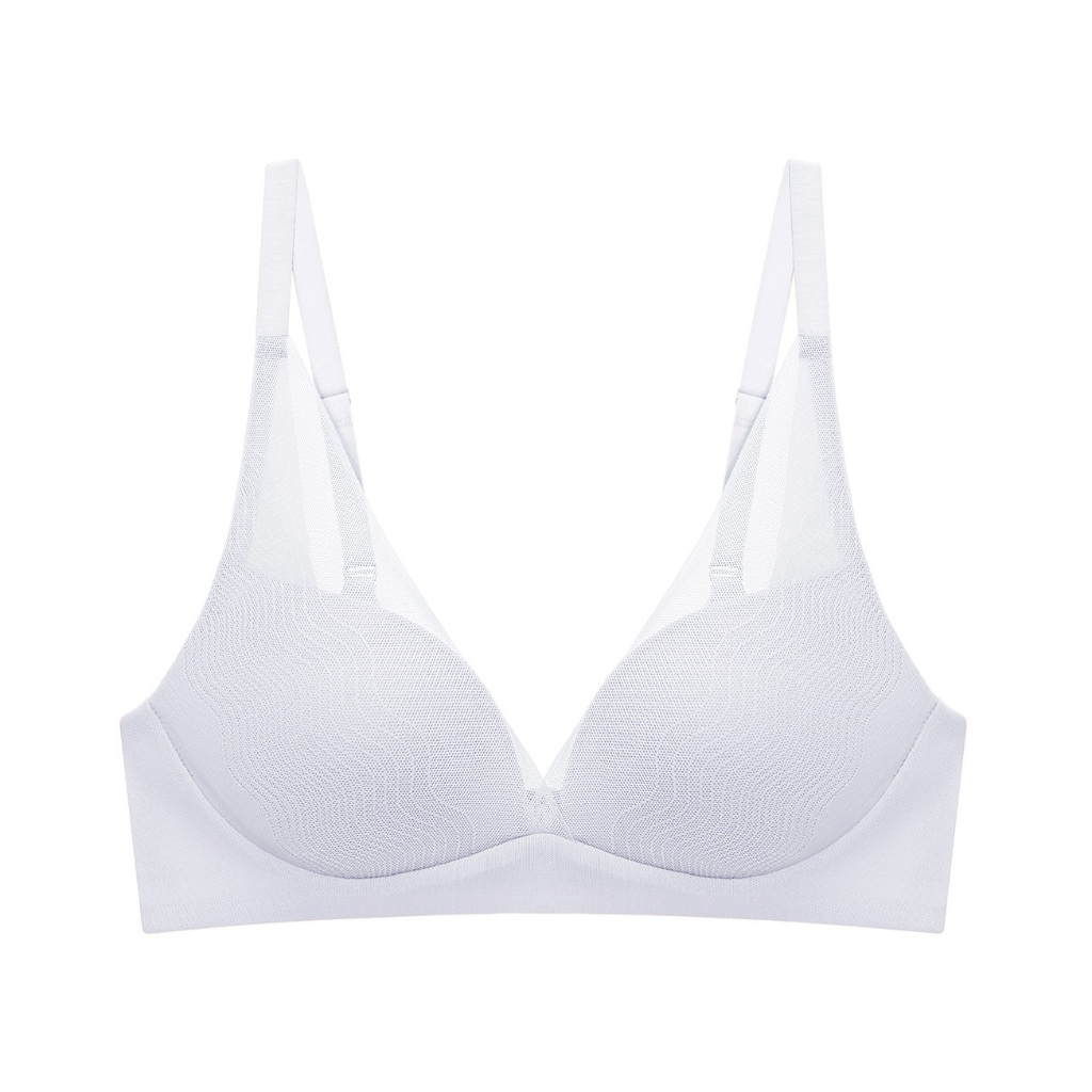 Triumph เสื้อชั้นในไม่มีโครงแบบดันทรง รุ่น Smooth Sensation MHU DV-R รหัส 10217216 สีเทา 6227