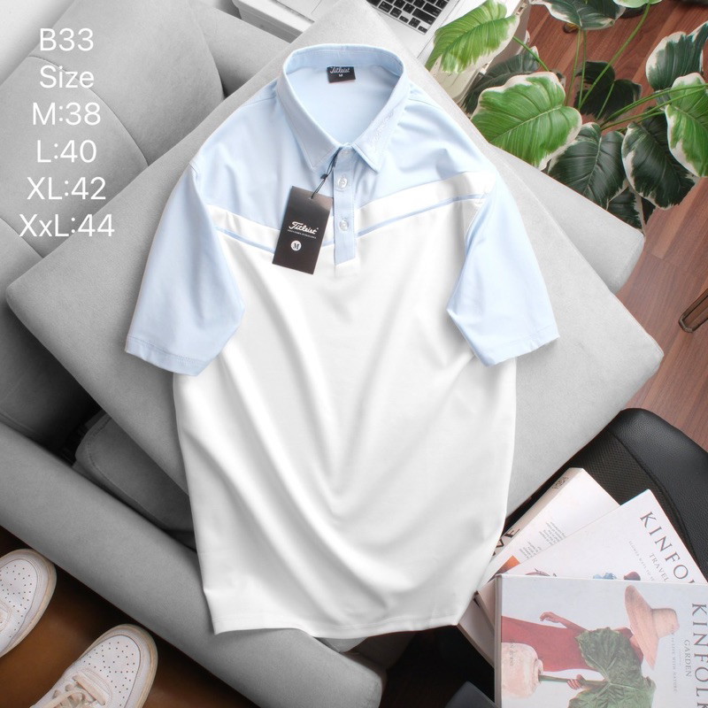 starshopsp เสื้อกีฬาผู้ชาย เสื้อกอล์ฟ เสื้อกีฬาคอปก สวยมากค่ะ