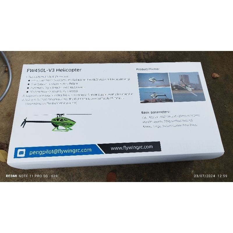 🇹🇭FW450L V3 RTF Green 1 Battery