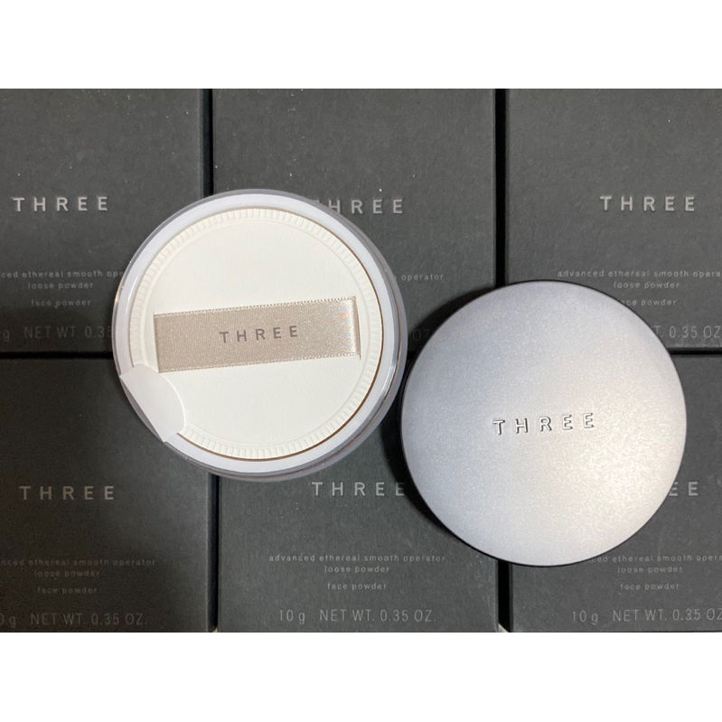 [ป้ายไทย พร้อมส่ง ] THREE advaned ethereal smooth operator Loose Powder #01