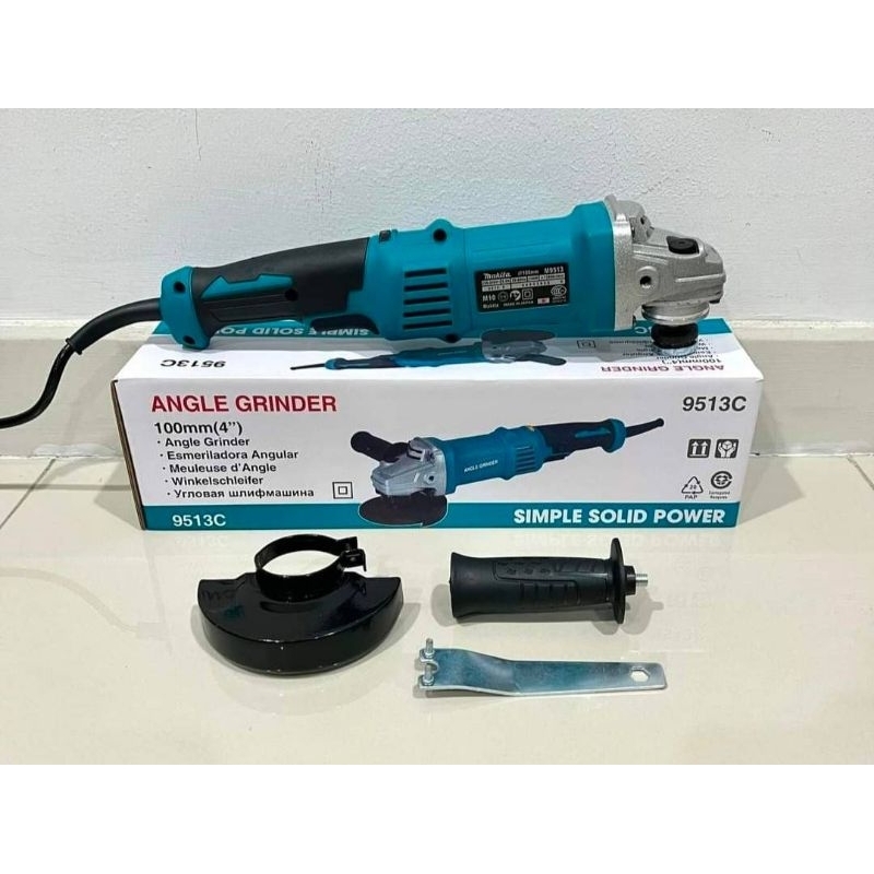Makita หินเจียรด้ามจับยาวขนาด 4 นิ้ว รุ่น M9513C ปรับความเร็วได้ 6 ระดับ