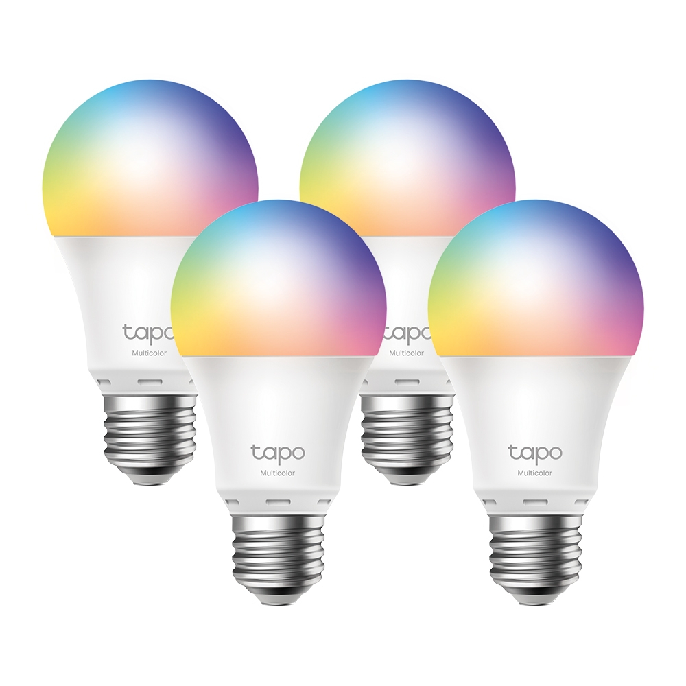TP-Link Tapo L530E (pack 4) Smart Wi-Fi Light Bulb, Multicolor หลอดไฟ LED ให้ความสว่างถึง 806 lumens - รูปที่ 2