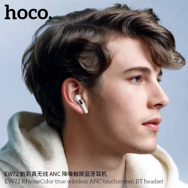 Hoco EW72 หูฟังบลูทูธไร้สาย Wireless ANC touchscreen BT headset สินค้าใหม่ล่าสุด แท้100%