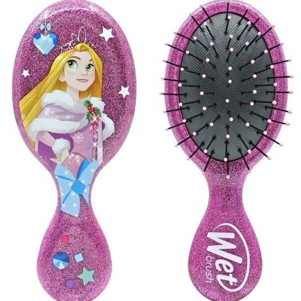 Wet Brush Disney Glitter Ball Mini Detangler ถนอมเส้นผมให้สวยแบบเจ้าหญิง สางง่ายไม่พันกัน