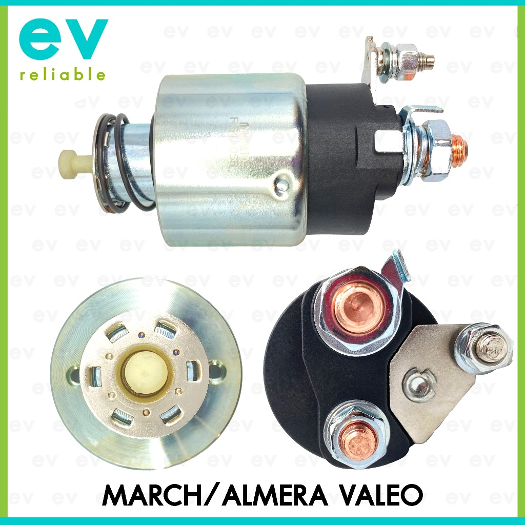 โอโตเมติกสตาร์ท NISSAN MARCH ALMERA ตรงรุ่นเหมือนติดรถ VALEO ออโตเมติกสตาร์ท นิสสัน มาร์ช อัลมีร่า แบรนด์ MAGNETO แท้
