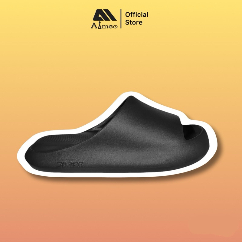 (เพิ่ม1ไซส์ก่อนสั่ง)Aimeo รองเท้าแตะนุ่มเพื่อสุขภาพ ลายอุ้งมือแมว กันลื่น ไซส์36-45 รุ่นA555
