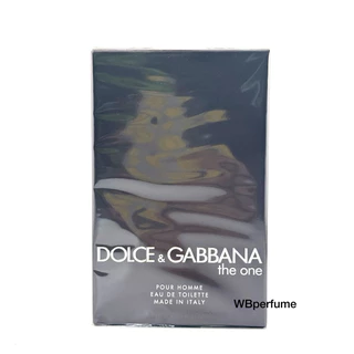 น้ำหอมแท้100% Dolce & Gabbana The One EDT for Men 100 ml. แพคเกจใหม่