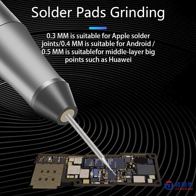 ดอกเจียรJS-03 เจียบอร์ด 0.3mm สำหรับ iPhone  0.4mm สำหรับแอนดรอยด์  0.5mm สำหรับ Huawei - รูปที่ 2