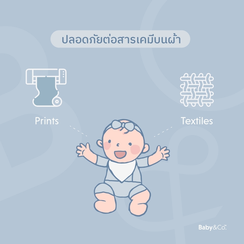 BABY & CO เซตถุงมือถุงเท้าเด็กแรกเกิด Cotton USA 100% สัมผัสนุ่มสบาย - รูปที่ 6