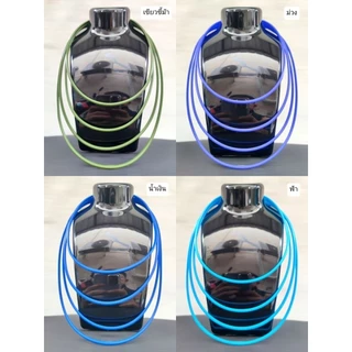 (พร้อมส่ง) ยางโอริง ห้อยพระ ยาว 18, 20, 22, 24 นิ้ว ขนาด 3 มิล มีสีให้เลือกถึง 13 สี