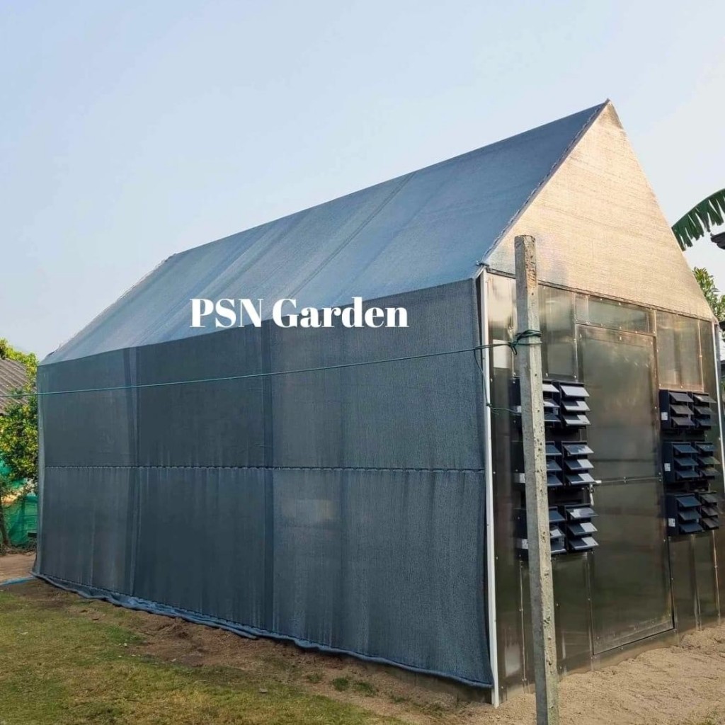 สแลนกรองแสง สีเทาเงิน หน้า 4 เมตร สั่งตัดความยาว ทอ3เข็ม ตาข่ายกรองแสง กันแดด บังแดด ทนทาน เหนียว หนา ยังไม่มีคะแนน 0 ขา - รูปที่ 2