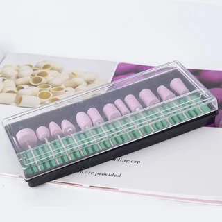 Nail.magic เครื่องขัดเล็บ USB ชุดเครื่องขัดเล็บแบบพกพา เครื่องขัดเล็บ+18*หัวเจียร เครื่องขัดเล็บ(ปรับระดับความเร็วได้)
