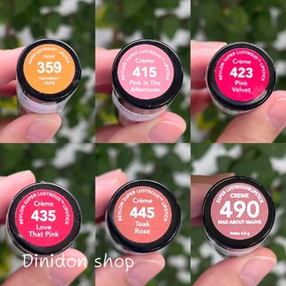 ((dinidon shop)) Revlon เรฟลอน ซุปเปอร์ ลัสทรัส ลิปสติก 4.2 g.