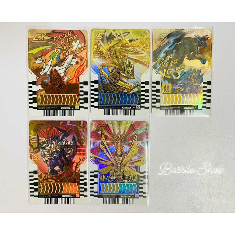 PHASE EX 02 - ( ระดับ LP ) - Kamen Rider Gotchard - Ride Chemy Trading Card EX 02