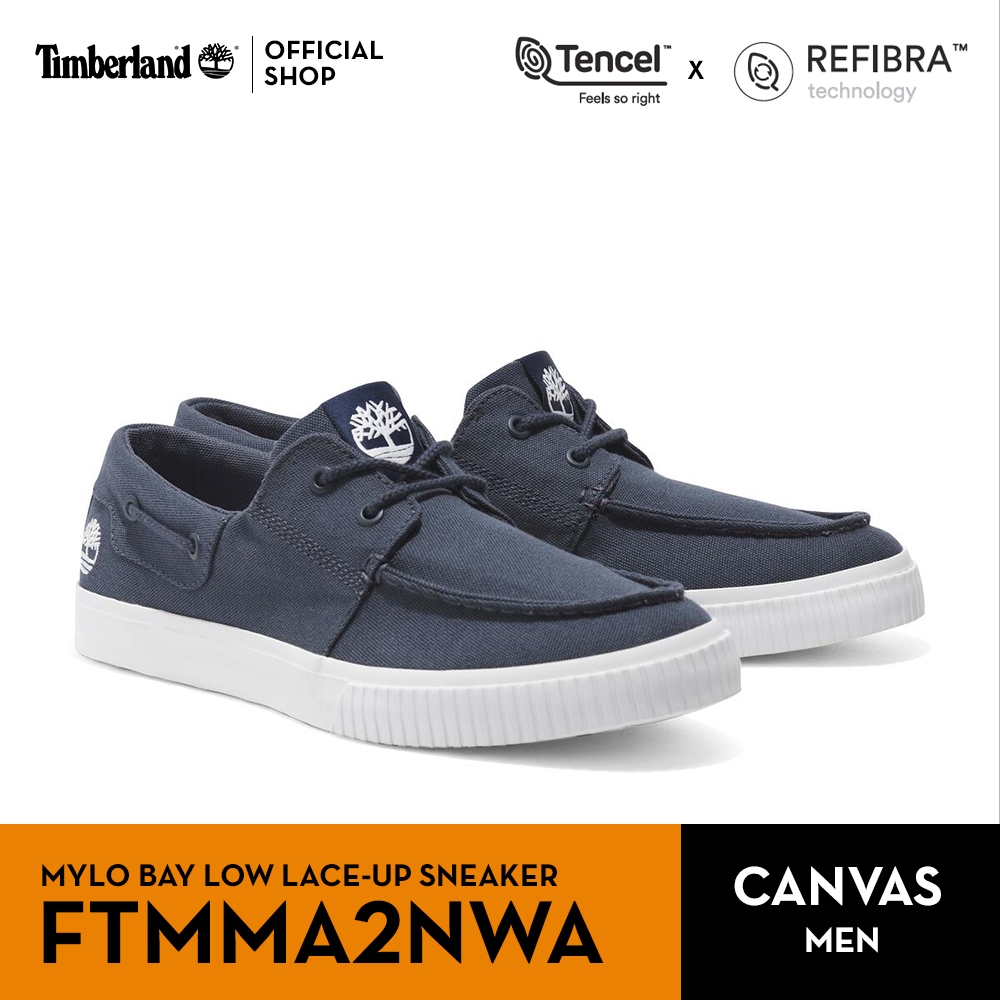 Timberland Men's MYLO BAY Low Lace-Up Sneaker รองเท้าผ้าใบผู้ชาย (FTMMA2NWA)