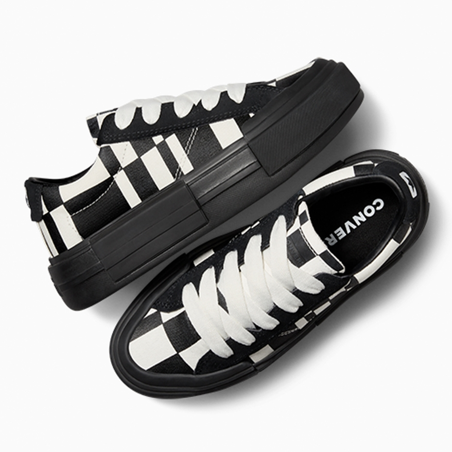 Converse รองเท้าผ้าใบ รองเท้าแฟชั่น UX Chuck Taylor All Star Cruise Flame Check OX A08790CUU4BKCM (3100)