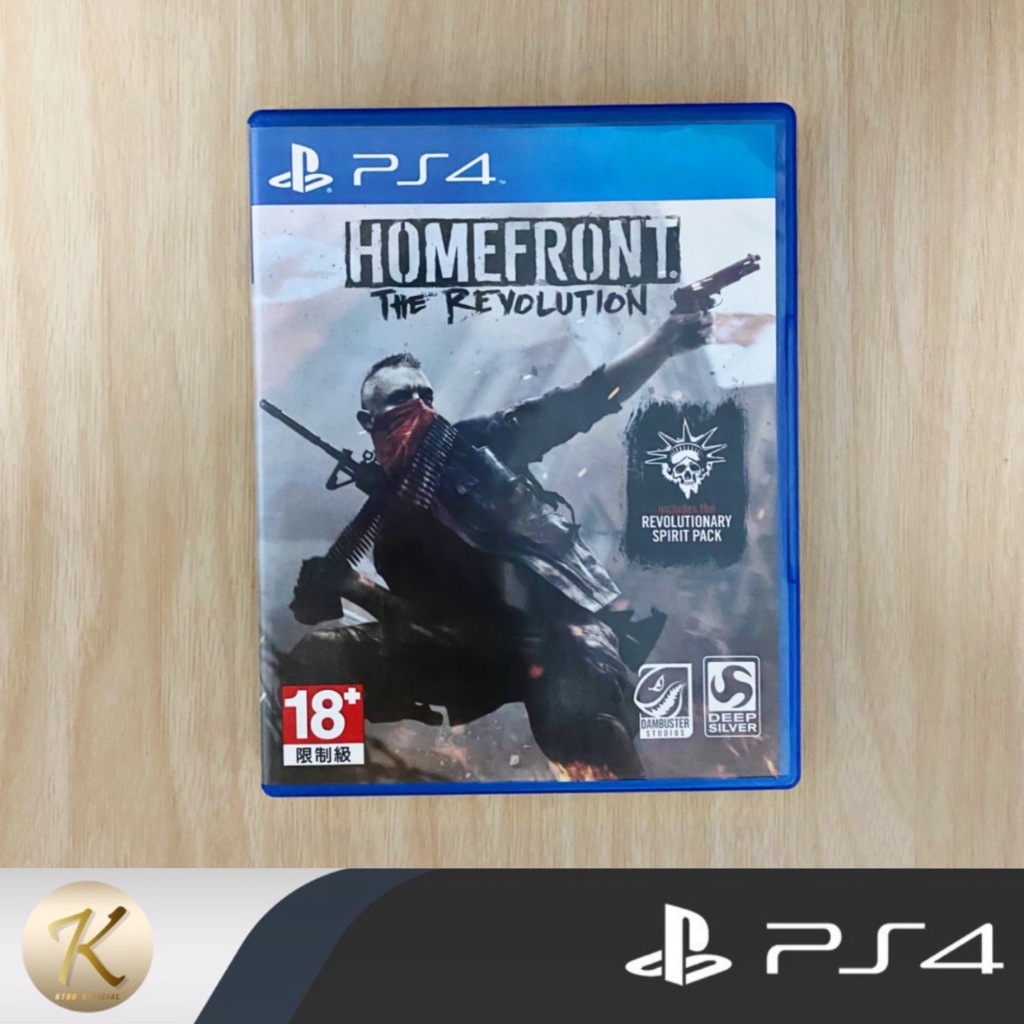 แผ่นเกมส์ PS4 : Homefront The Revolution📍 (มือ2) สินค้าพร้อมจัดส่ง