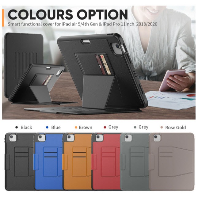 7 Level เคส สำหรับ iPad Air6 11 13 นิ้ว / iPad Pro 11 13 m4 2024