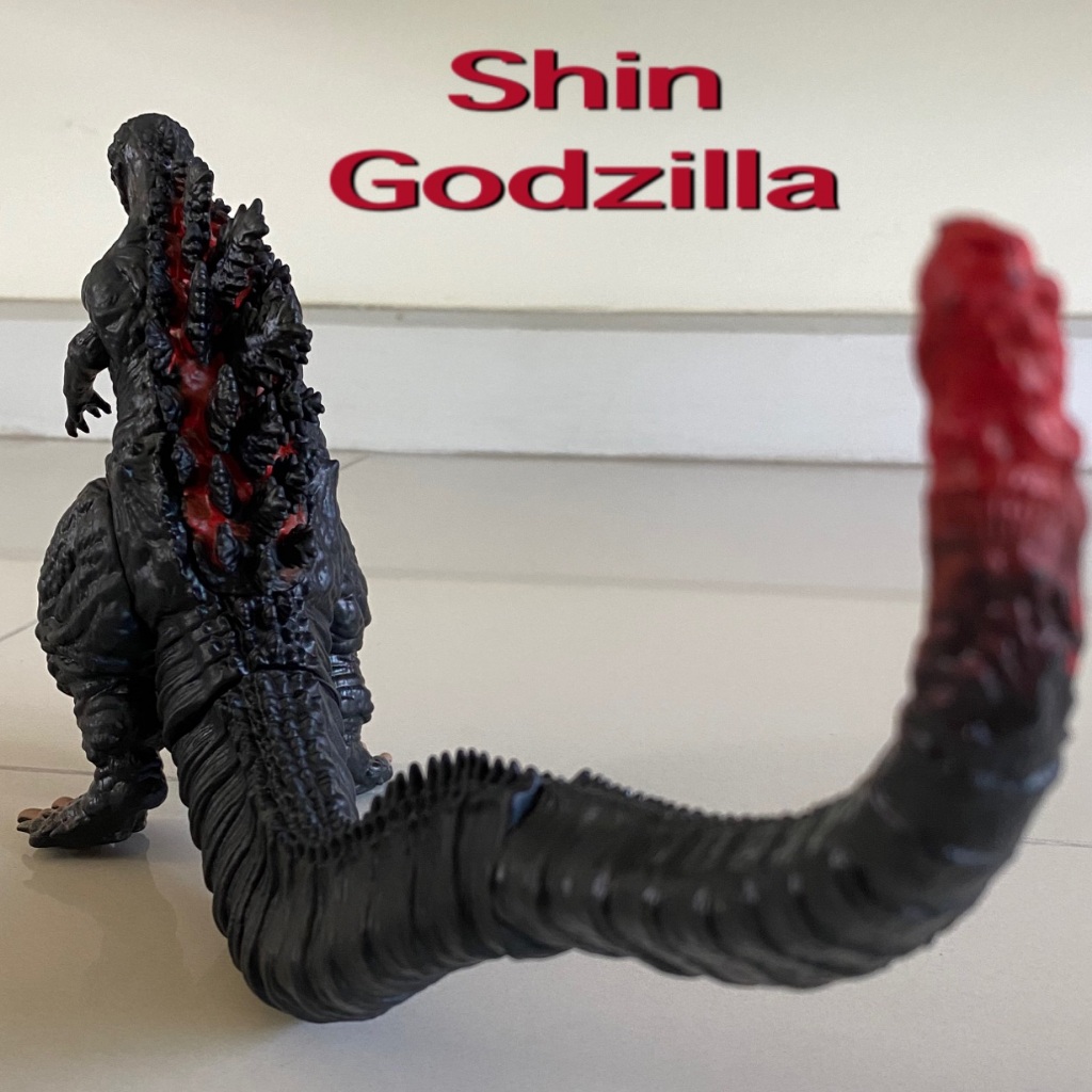 ชินก็อตซิลล่า Shin Godzilla ไซร้ใหญ่ พร้อมส่ง ขยับแขนขาและหางได้ งานยางเกรดเอ ทนทาน