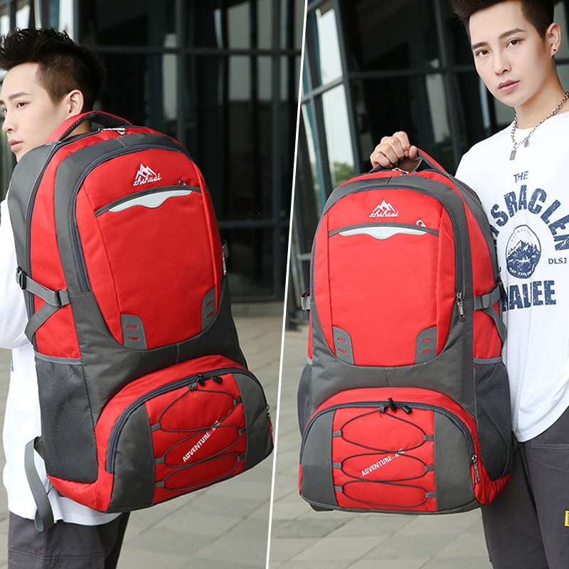 กระเป๋าเป้เดินทาง Traveler Backpack 60L / 85L  กระเป๋าเป้สะพายหลัง เป้เดินป่า ความจุใหญ่ กันน้ำดี