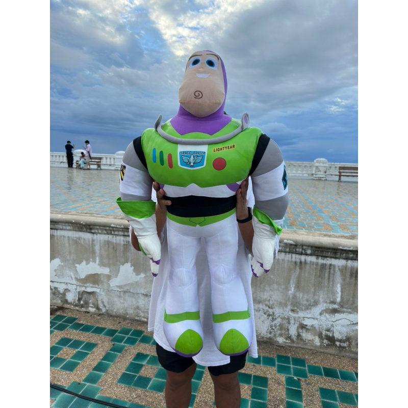 ตุ๊กตาbuzz lightyear บัซ ไลท์เยียร์ ตัวใหญ่มาก ลิขสิทธ์แท้100%