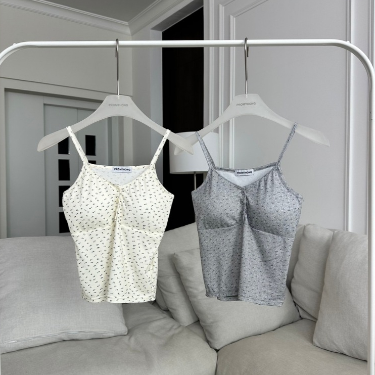 PT1051 เสื้อกล้ามพิมพ์ลายดอกไม้ PROMTHONG - รูปที่ 2