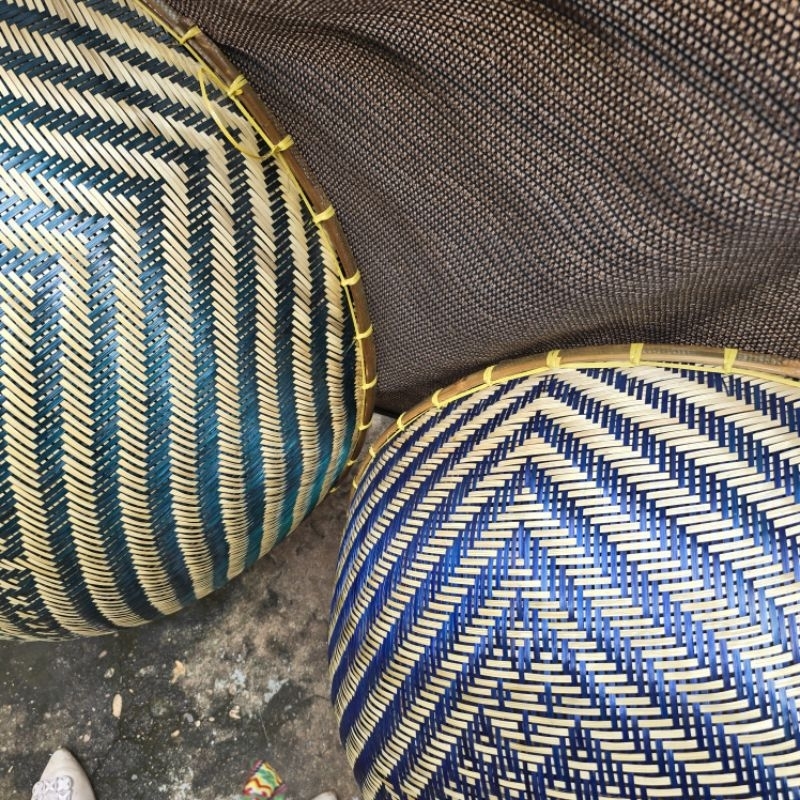 ฝาชีลายไทย (กรณีสีหมด คละให้ค่ะ สวยมากขนาดจัมโบ้ กว้างปาก 28 นิ้ว มีหูกระดุมจับยกเด่นทันสมัยหรูหรา งานเข้าใหม่ตลอดจำมาก - รูปที่ 3