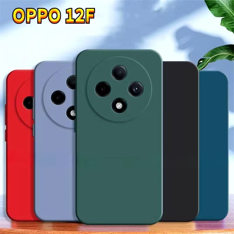 Reno 12F 5G/Reno 12Pro 5G(พร้อมส่งในไทย)เคสTPUนิ่มสีพาสเทลแบบคลุมกล้องOPPO Reno12 5G/Reno 12 Pro 5Gตรงรุ่น ราคา ถูกที่สุด ดีลบีเคเค