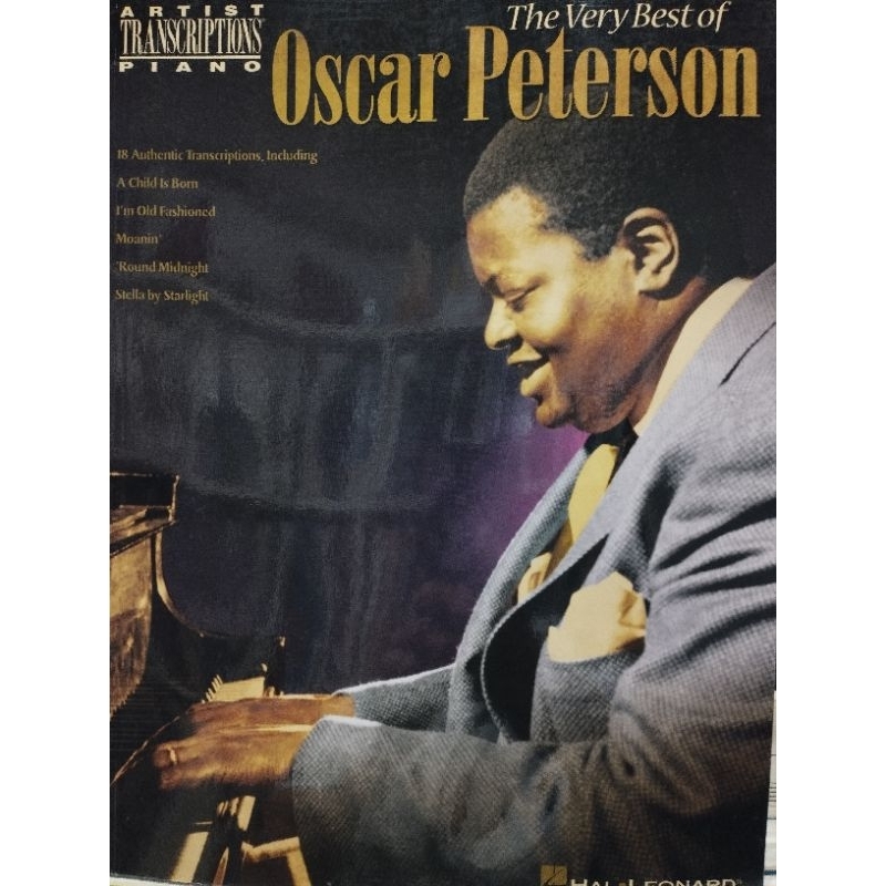 THE VERY BEST OF OSCAR PETERSON ARTIST TRANSCRIPTIONS/073999725346