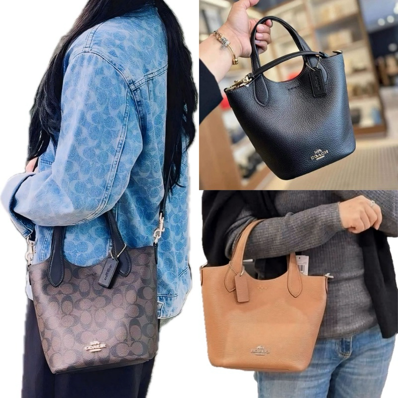 🎀(สด-ผ่อน) CR256 CR168 CAF16 Hanna Bucket Bag