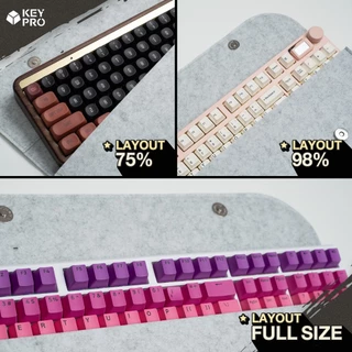 กระเป๋าคีย์บอร์ด ซองผ้า สีดำ สำหรับ Mechanical Keyboard ขนาด 60% 75% TKL 108% ซองผ้าใส่คีย์บอร์ด แม่เหล็ก เชือกรัดกระดุม