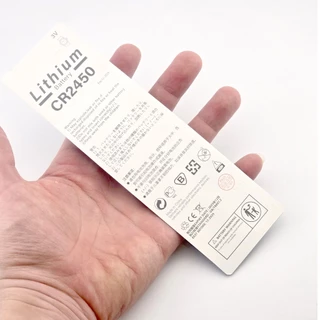 IN PACK ถ่านกระดุม cr2450 Lithium Battery แบบไม่มีกล่อง ราคาถูก