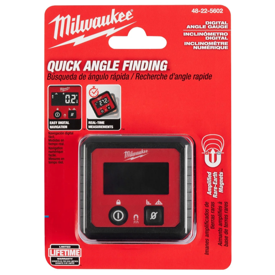 Milwaukee เครื่องวัดองศาดิจิตอล รุ่น 48-22-5602