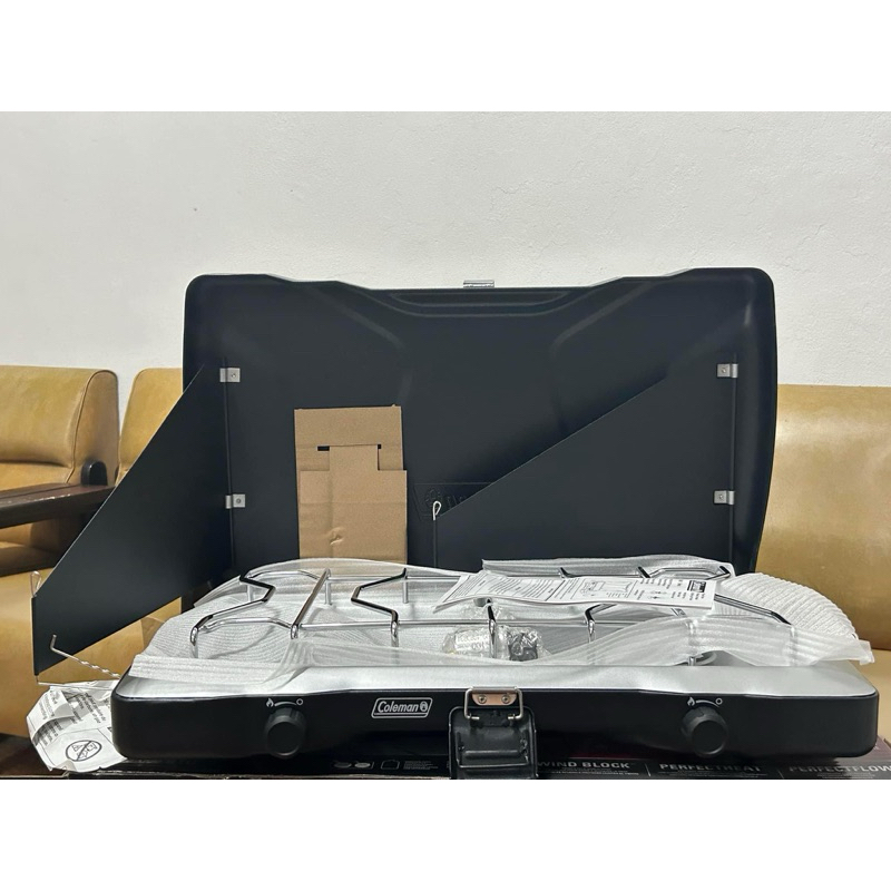 เตาแก๊ส COLEMAN Triton Camping Stove เตาแคมปิ้งอันดับ1ในUSA ไฟแรง นิ่ง เร่ง-หรี่ละเอียด ของใหม่ จากu