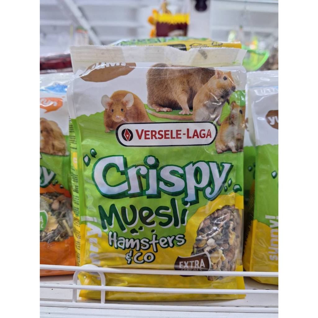 Crispy Muesli Hamsters & Co อาหารแฮมเตอร์ เพิ่มธัญพืชพิเศษ 1กก.