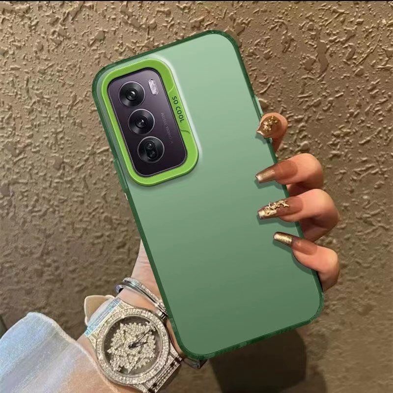 SoCool เคสกันกระแทก ผิวด้าน สำหรับ Oppo Reno 12 11 10 Pro รูปที่ 2