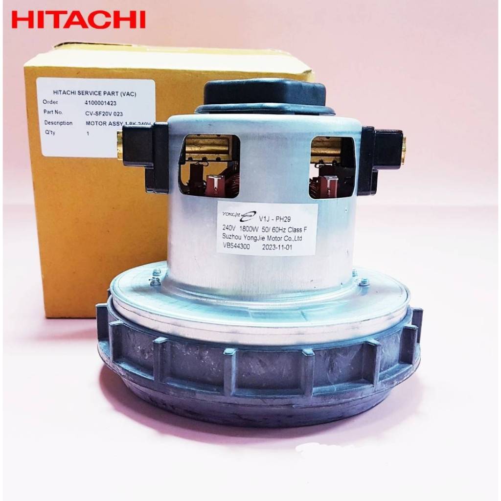 อะไหล่ของแท้ HITACHI มอเตอร์เครื่องดูดฝุ่นฮิตาชิ CV-SF20V*023 CV-SF18*028 ใช้กับรุ่น CV-7180 CV-SH18