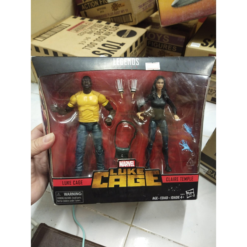 Hasbro Marvel Legends Luke Cage & Claire Temple 6" Action Figure Set