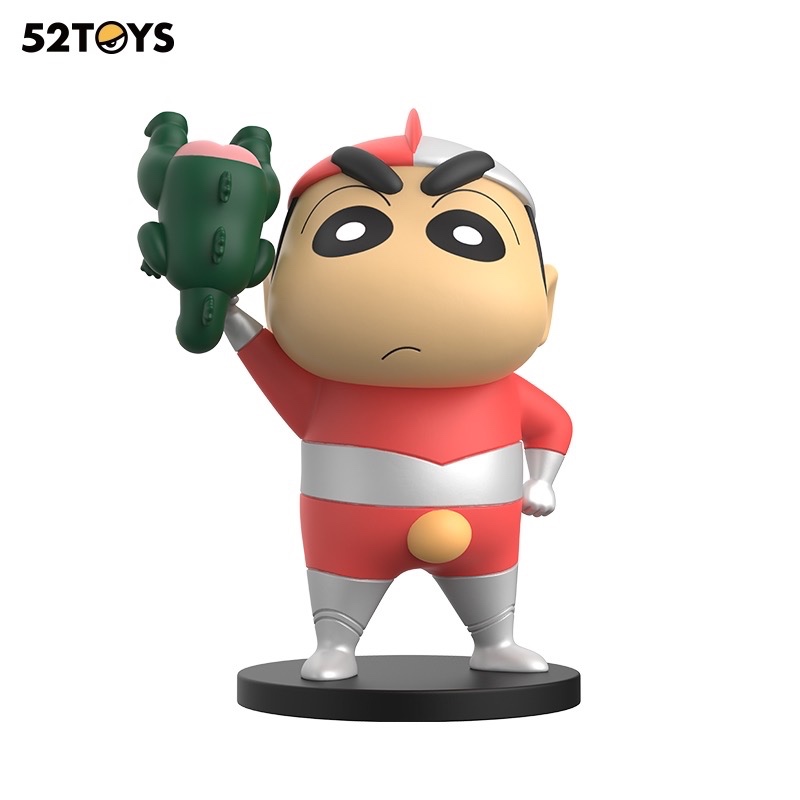‼️มีของ พร้อมส่ง 🚚 ยกกล่อง 📦 Crayon Shin-Chan Justice Execution by 52TOYS แท้💯
