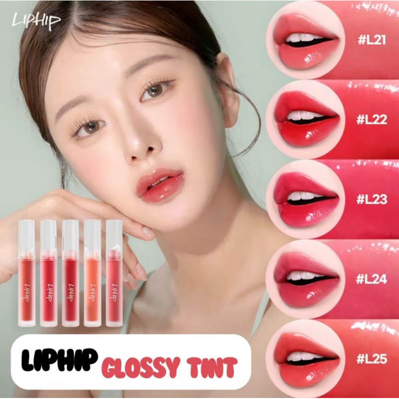 Lip Hip Gloss Lip Tint ติดทนนานนำเข้าจากเกาหลี🇰🇷
