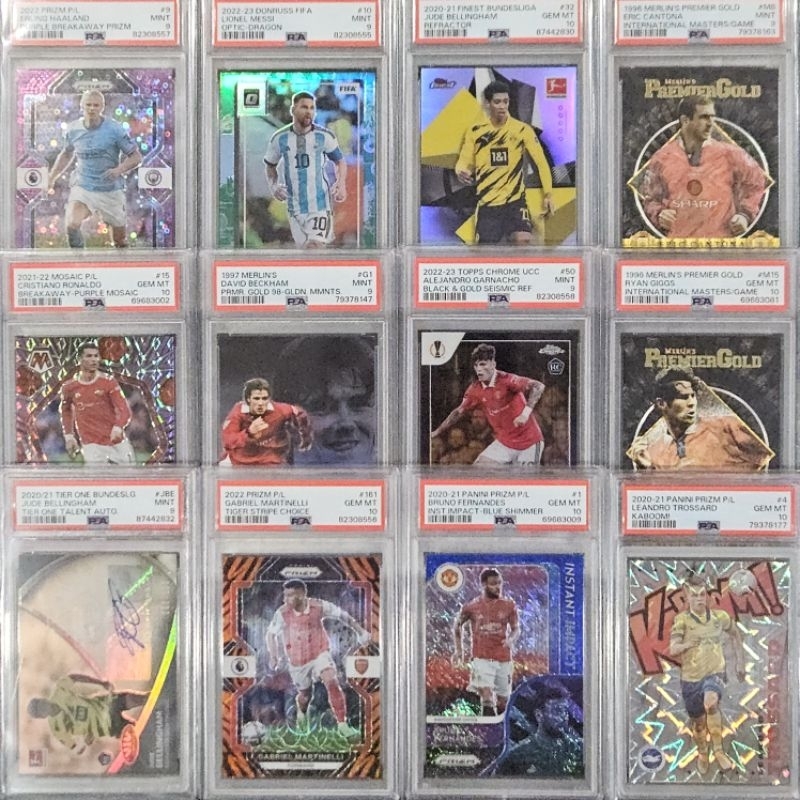 การ์ดเกรด Soccer​ PSA​ (ราคา 7,500-35,000)