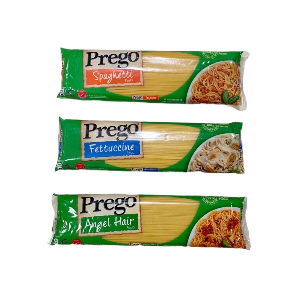 prego pasta เส้น พรีโก้ พาสต้า 500 กรัม