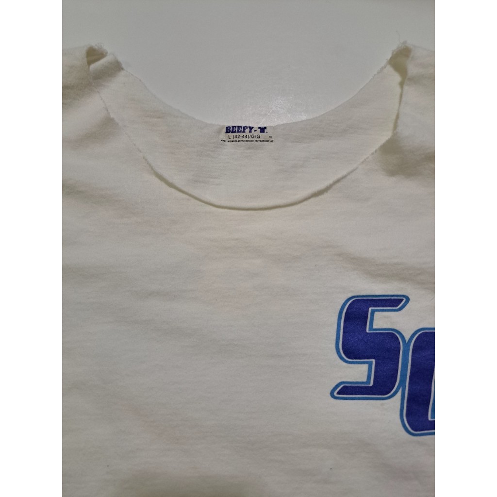 0358 เสื้อยืดแขนสั้น Short Sleeve T shirt ยี่ห้อ Hanes size L