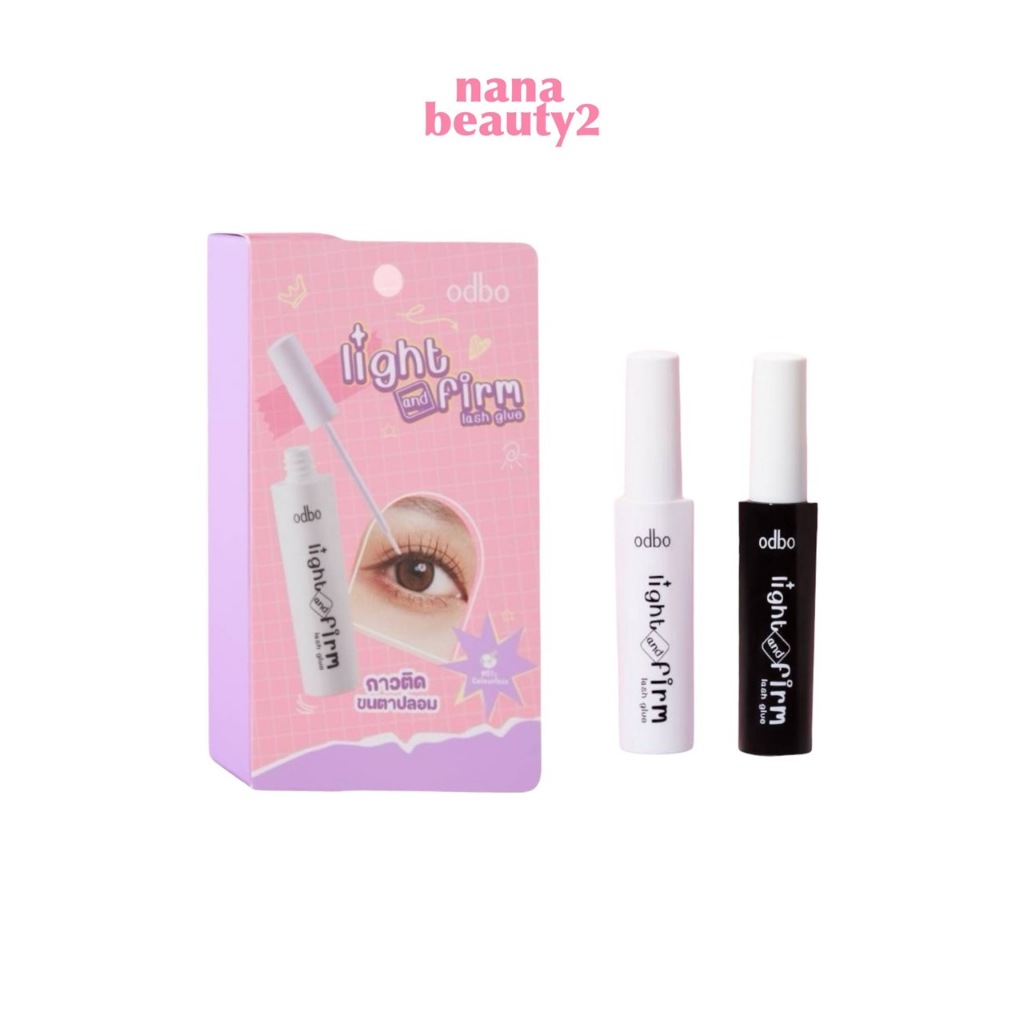 OD8018 ไลท์ แอนด์ เฟิร์ม แลช กลู โอดีบีโอ odbo light and firm lash glue