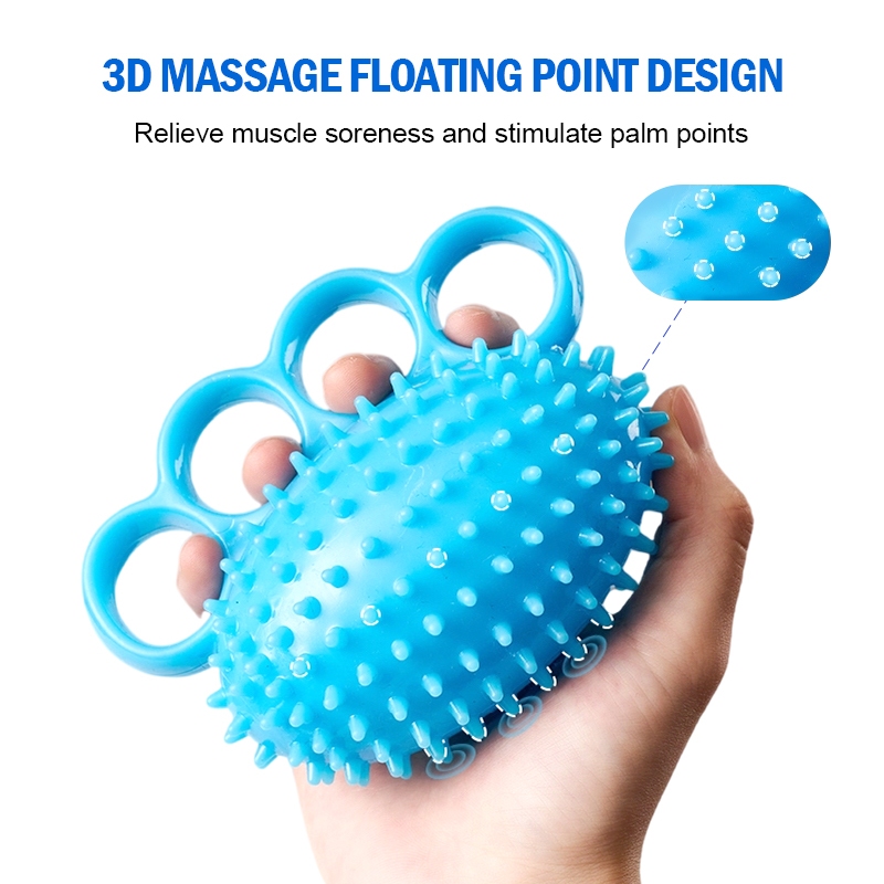 ลูกบอลนวดมือ ลูกบอล บีบ บริหารมือ  Hand Exerciser Ball แฮนด์บอล ฝึกกล้ามเนื้อ ลูกบอลกายภาพมือ