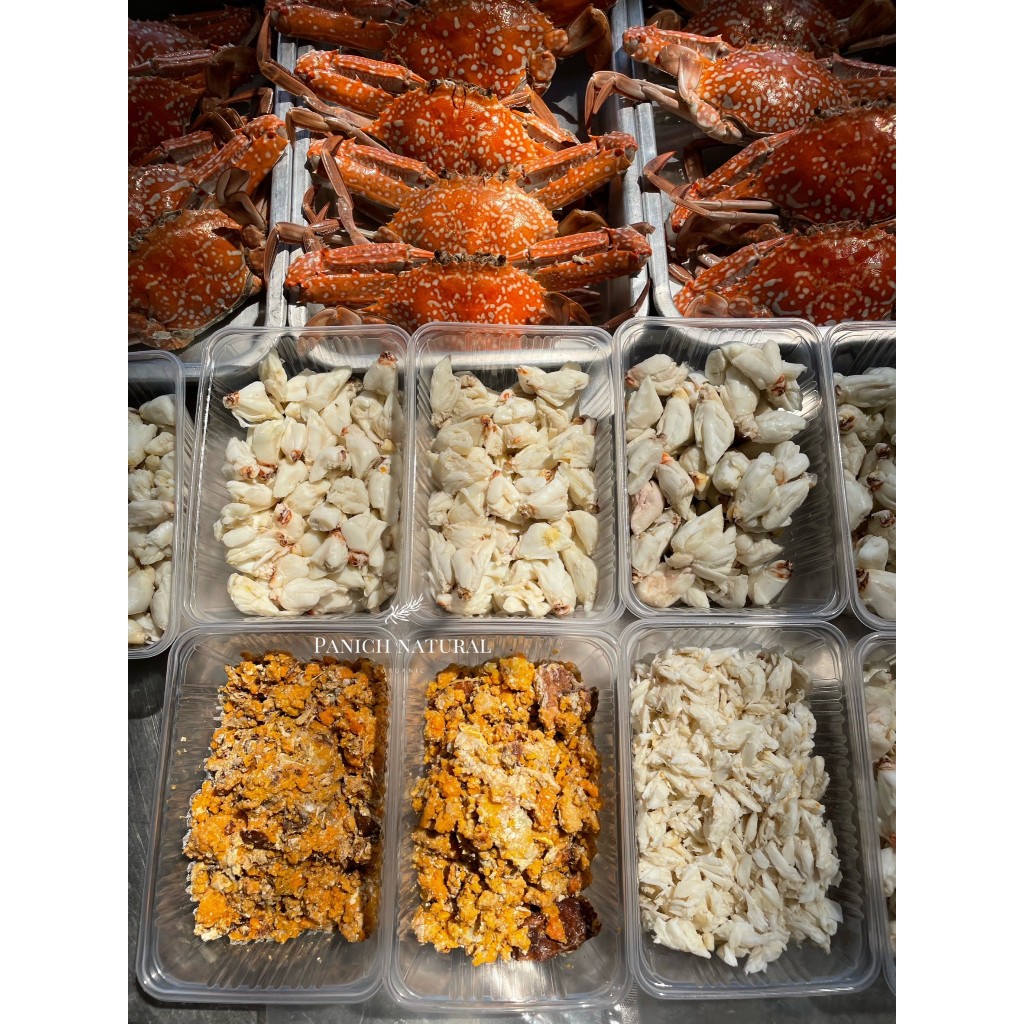 Panich Natural ปูม้า อวนลอย แกะวันต่อวัน สดใหม่ ปูภาคตะวันออก
